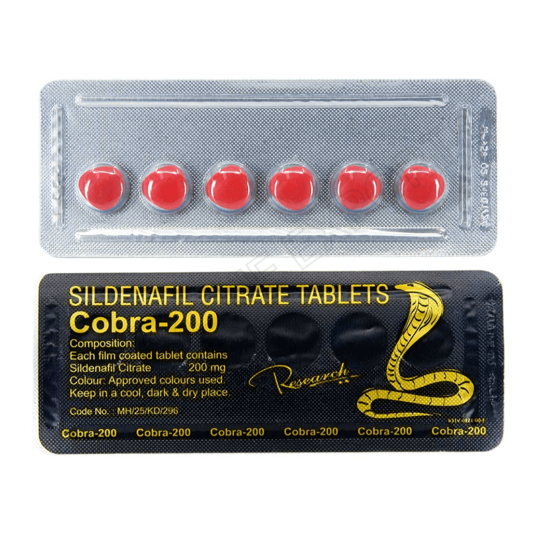 Cobra 200 Sildenafil Citrat